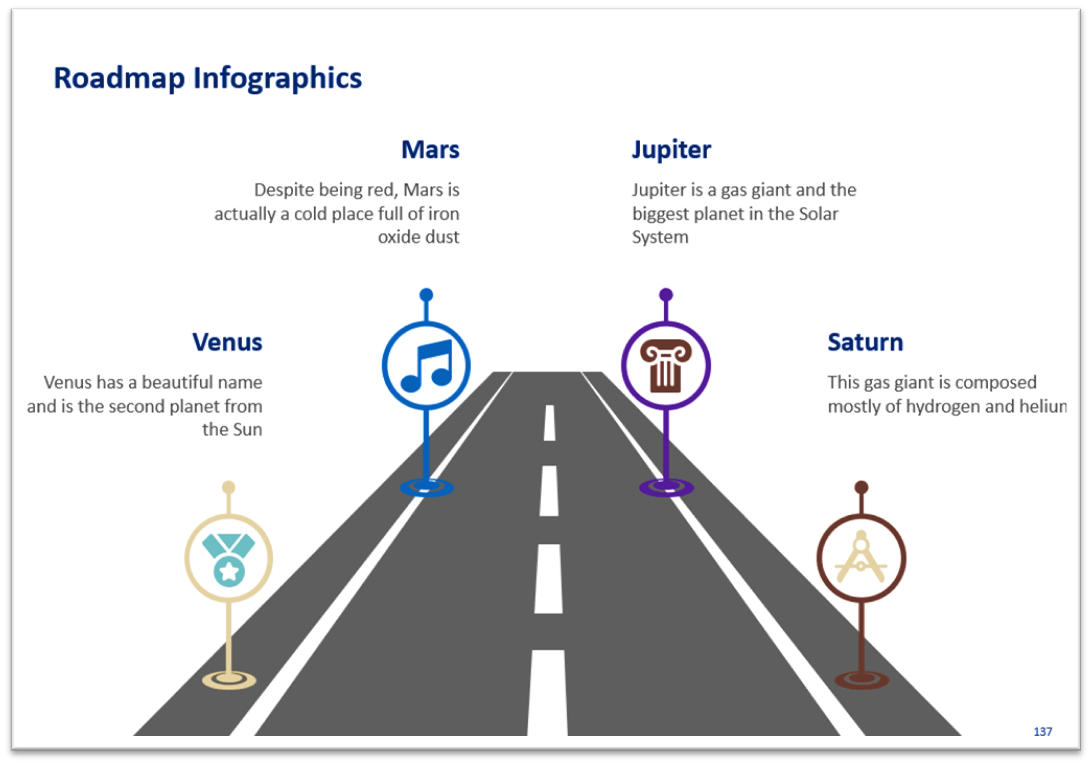 500 slides visuelles & impactantes